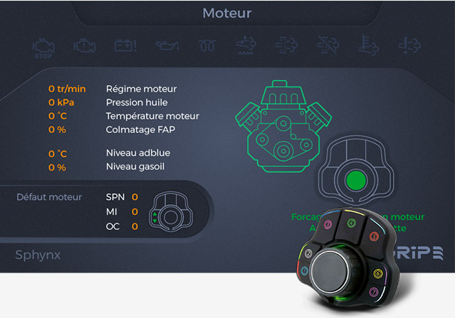 Joystick HMR CAN Danfoss Agrip